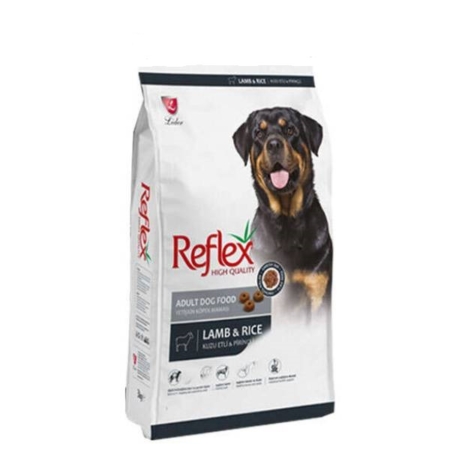 غذا خشک سگ بالغ با طعم مرغ و برنج رفلکس (reflex adult)