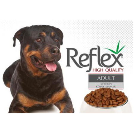 غذا خشک سگ بالغ با طعم مرغ و برنج رفلکس (reflex adult)